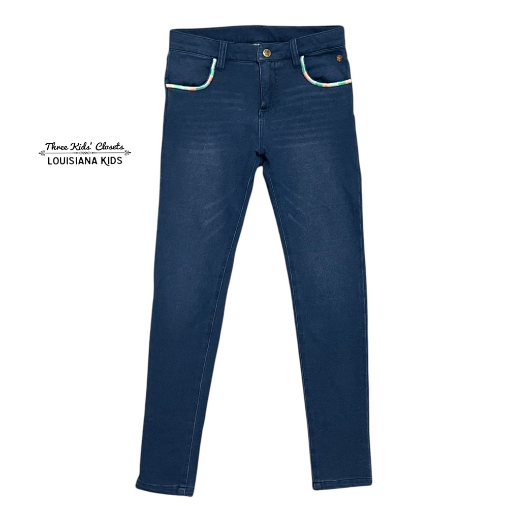 Matilda Jane 10Y Dream Chasers Rainbow Jeggings Jeans